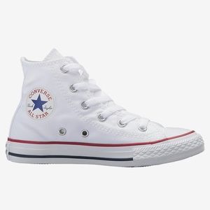 White Converse Chuck Taylor All Star High Sneaker | Size 2.5 (fits like W 5-5.5)